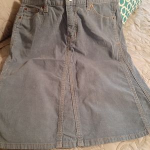 Corduroy skirt